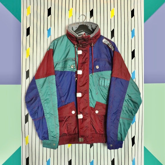 80s skiing jacket