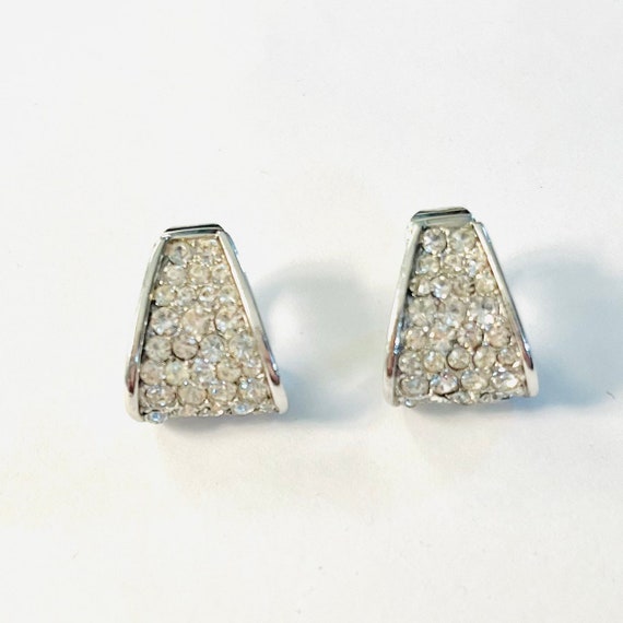 Trifari clip-on earrings