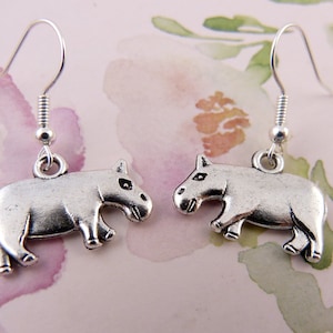 Capybara Earrings, Hypoallergenic, Seriously Cute Giant Rodents, Capivara, Capiguara, Animal Earrings, Gift for Capybara Lovers, Fun