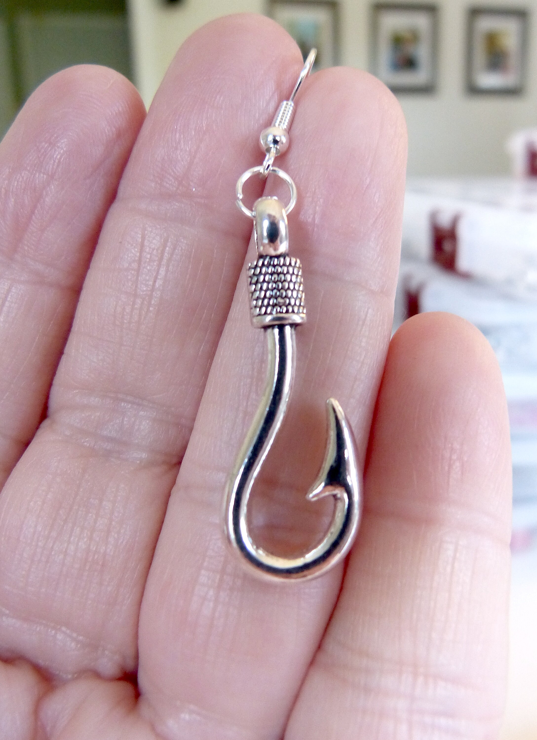 Hypoallergenic fish hotsell hook earrings