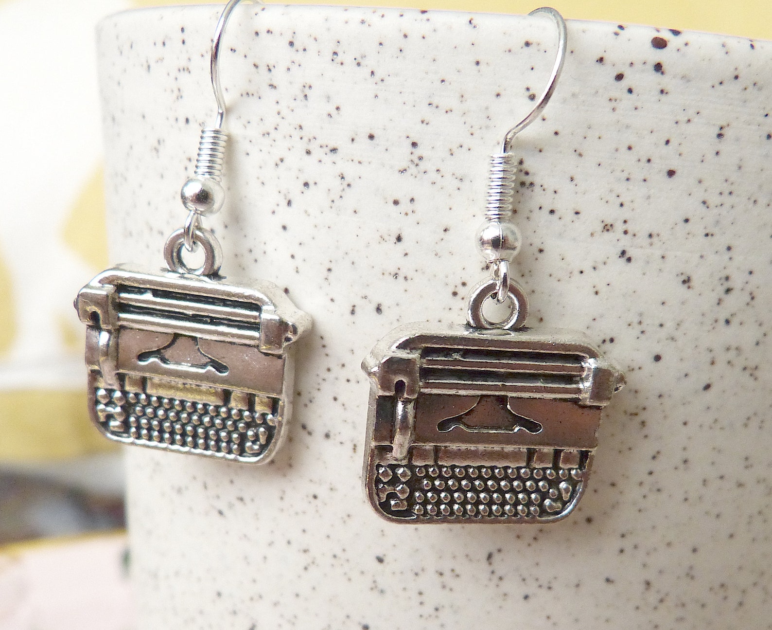 Typewriter Earrings Earrings for Writers Electric Etsy