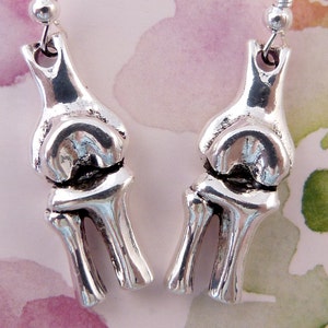 Knee Joint Earrings, Hypoallergenic Knee Replacement, Gift for Anyone Having Knee Surgery, Orthopedic Surgeons, Bones, Bone Doctor, Cute