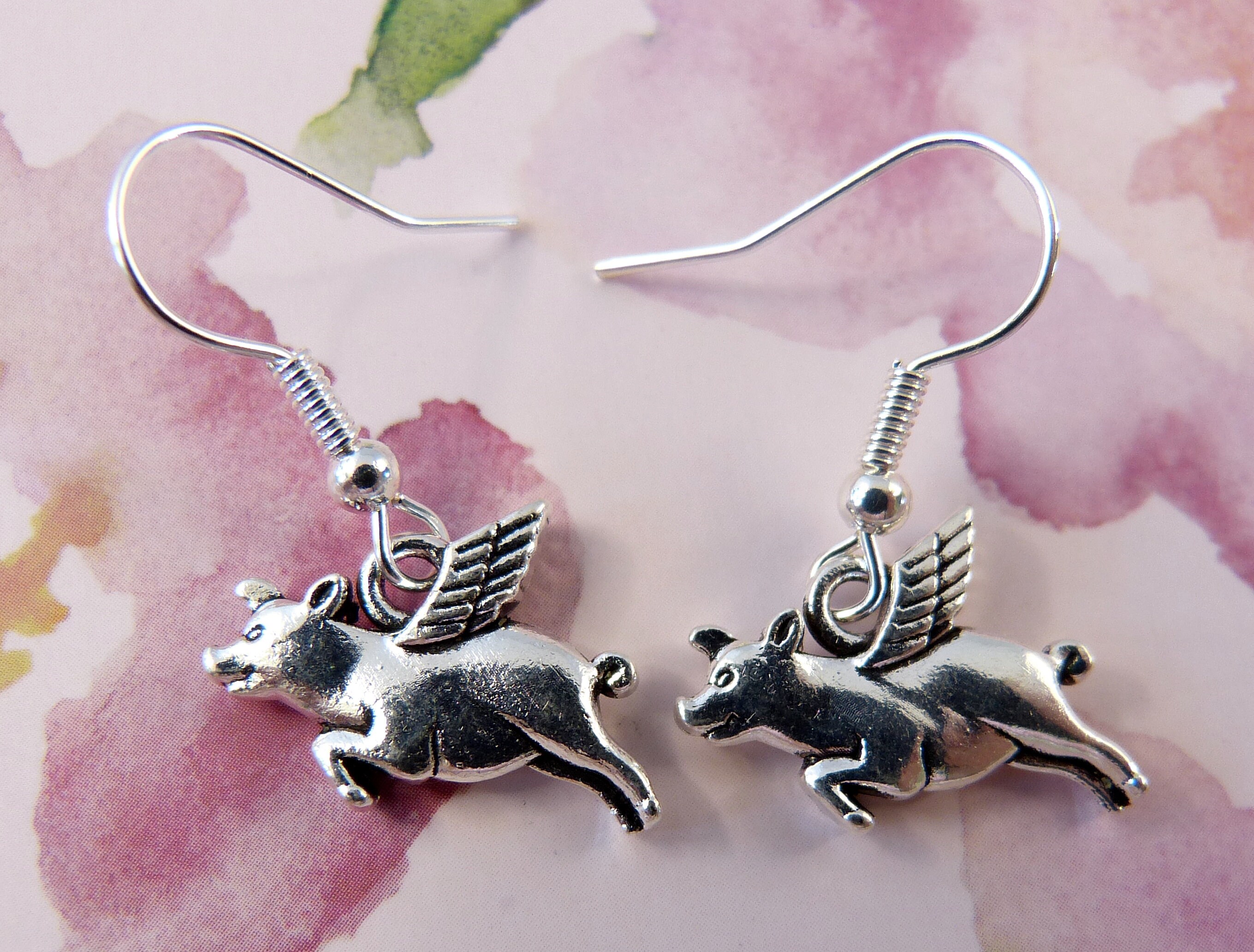 Cute Pig Dangle Earrings For Women & Girls – Hypoallergenic Acrylic Animal Earrings, Perfect Gift For Birthdays & Parties - View #7