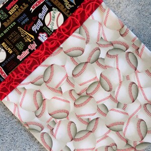 Baseball Pillowcase/Baseball Bedding/Baseball Gift Bag/Vintage Baseball/Baseball Bats/Scoreboard/Innings/Baseball Scoreboard/Wooden Bats/Ump Style Two