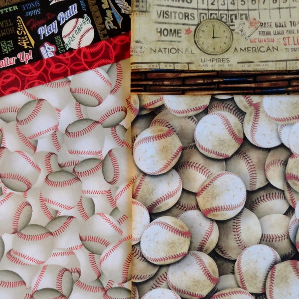 Baseball Pillowcase/Baseball Bedding/Baseball Gift Bag/Vintage Baseball/Baseball Bats/Scoreboard/Innings/Baseball Scoreboard/Wooden Bats/Ump