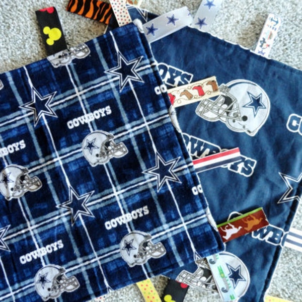 Dallas Cowboys/Dallas Cowboys Sensory Lovey/Dallas Cowboys Baby/Dallas Cowboys Baby Gift/I Spy Lovey/Football Sensory Lovey/Cowboy Fan Gift