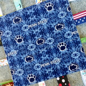Penn State Nittany Lions Personalized Baby Blanket White Etsy