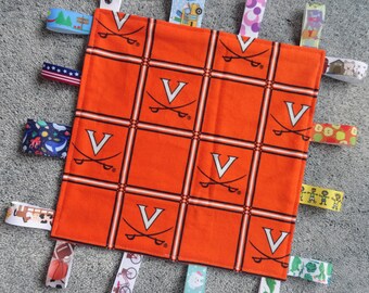 University of Virginia/University of Virginia Baby Gift/Sensory Lovey/I Spy Lovey/University of Virginia Cavaliers/Virginia Cavaliers Baby