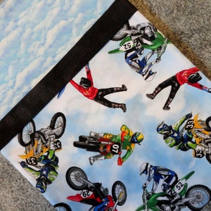 Dirt Bike Ausgestattet Blatt für Jungen Motocross Racer Bettlaken