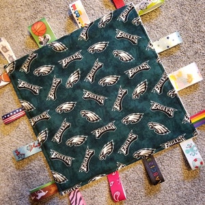 Philadelphia Eagles/Philadelphia Eagles Baby Gift/Sensory Lovey/I Spy Lovey/Philadelphia Eagles Baby/Philadelphia Eagles Sensory Lovey