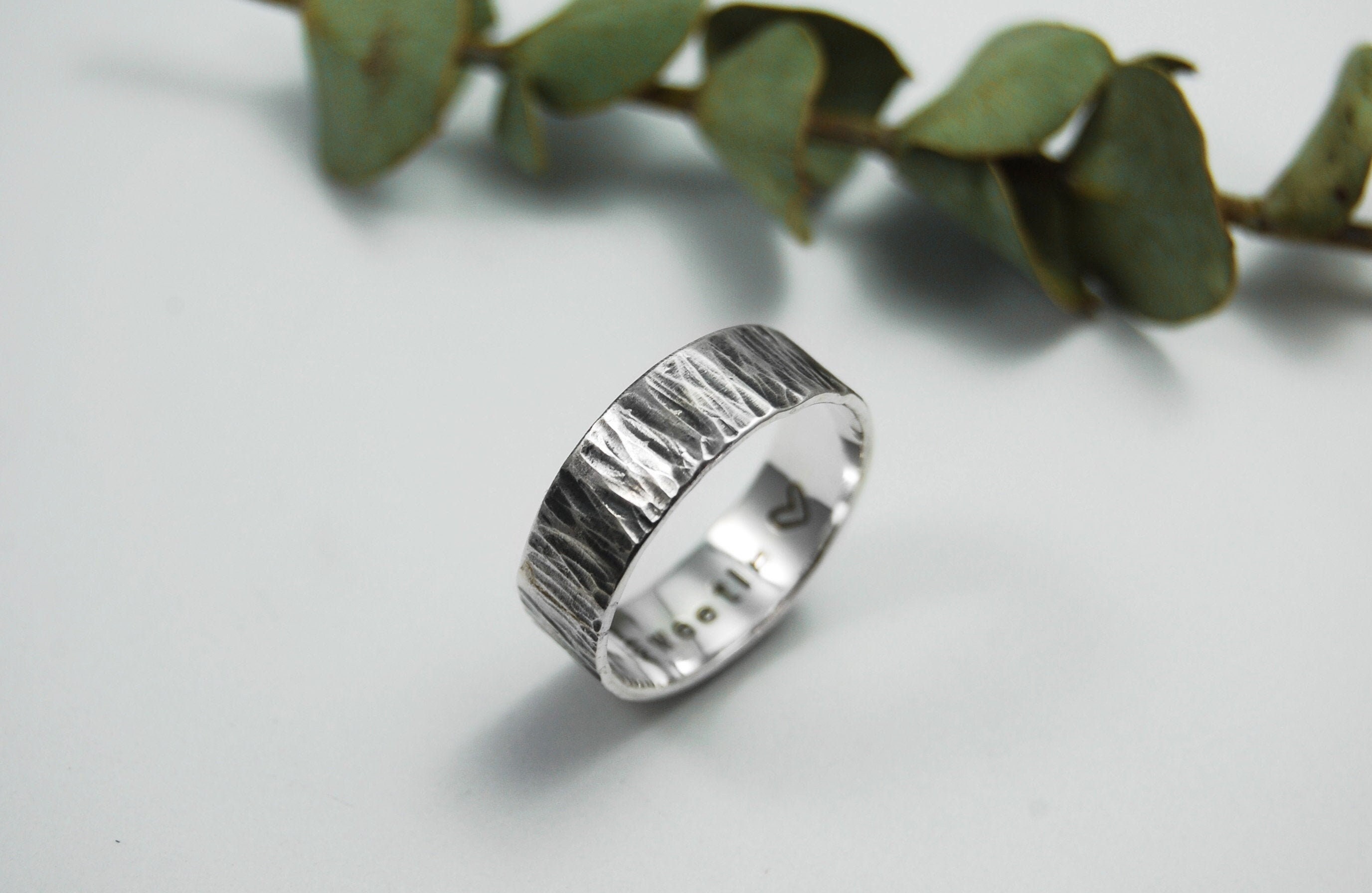 Mens personalised rings sale