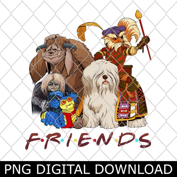 Labyrinth Png, Labyrinth Ello Worm Png, A Labyrinth Characters Friends Png, Labyrinth Cartoon Characters Png