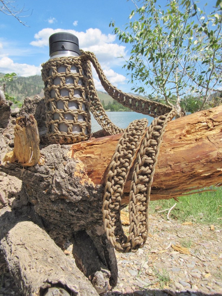 cross body water bottle sling