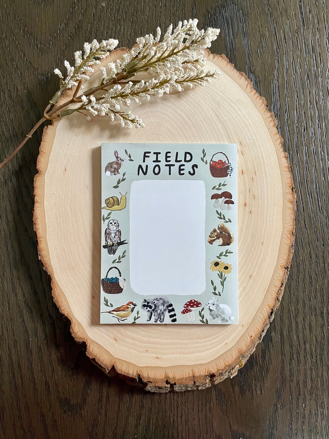 Field Notes Notepad - 4.25x5.5” Butterfly Notepad - 50 Sheet Notepad - Etsy