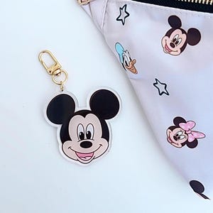 Custom Mouse Bag Charm | Boy Mouse Bag Charm | Theme Park Bag Charm | Fanny Pack Keychain