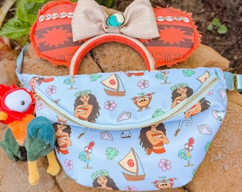 Moana Fanny Pack | Disney Belt Bag | Princess Moana Bag | Disney Fanny Pack | Princess Fanny Pack