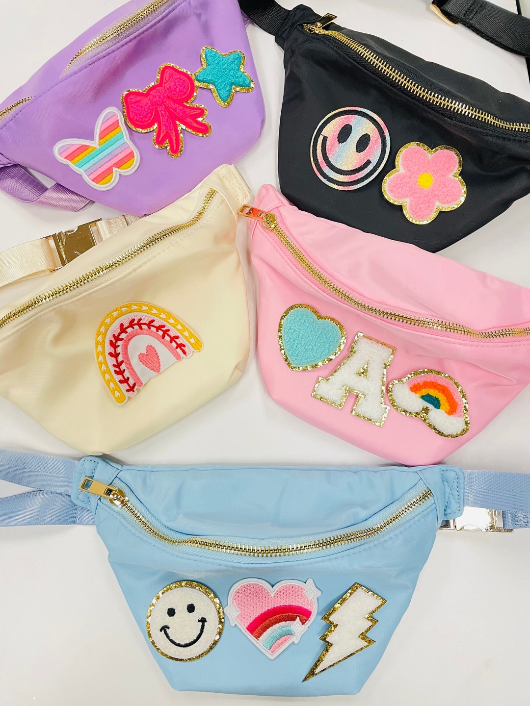 Personalized Fanny Packs Vacation Fanny Pack Travel Bag Patch Bag Park