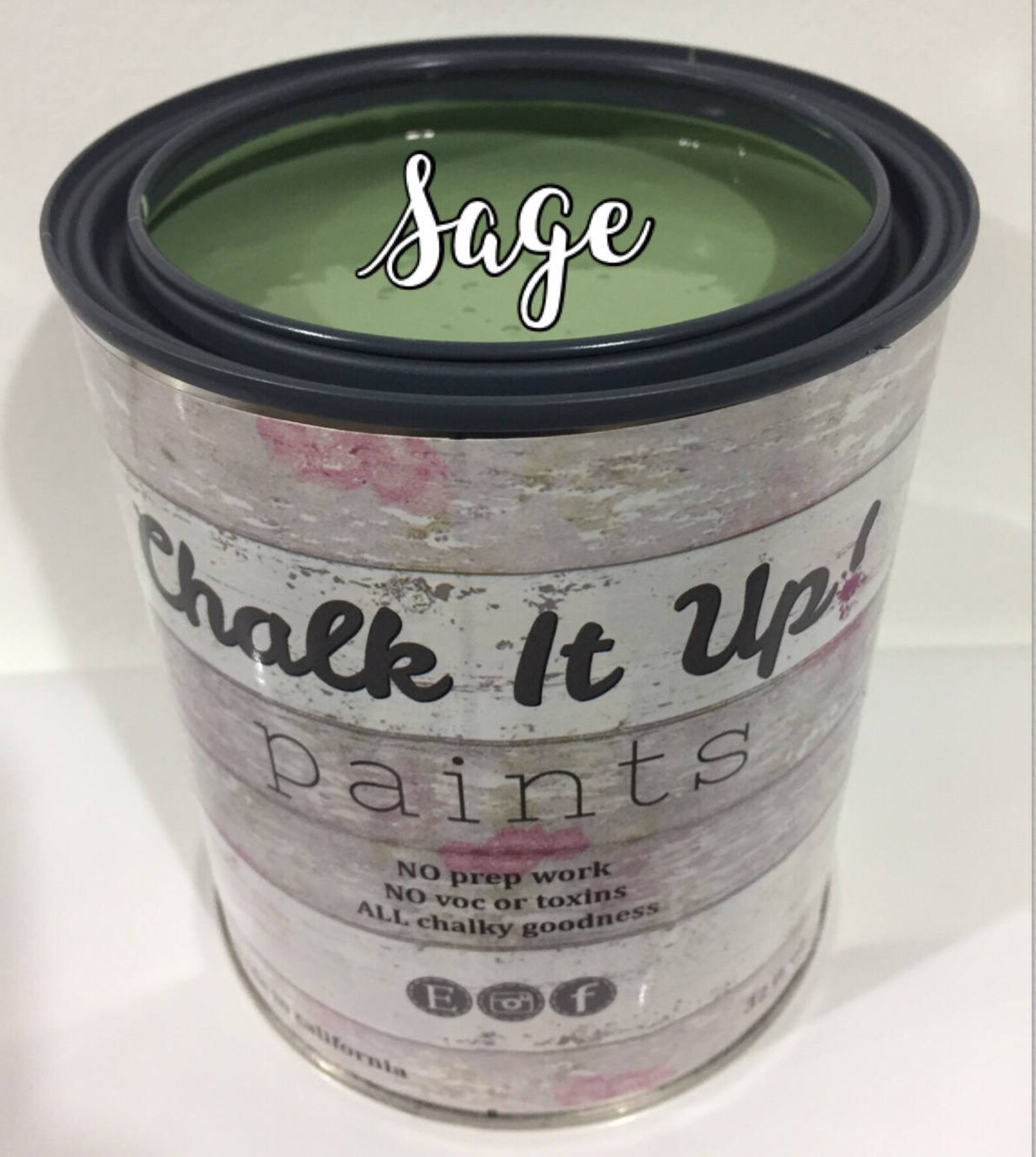 Sage Green Chalk Furniture Paint Premium Paint Eco Friendly Etsy