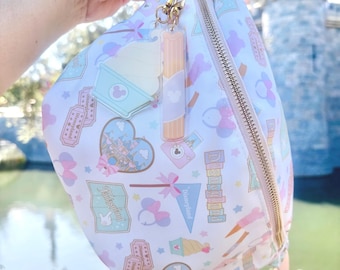 Disney Fanny Pack | Magical Fanny Pack | Disney Snacks | Disney Belt Bag | Theme Park Bag