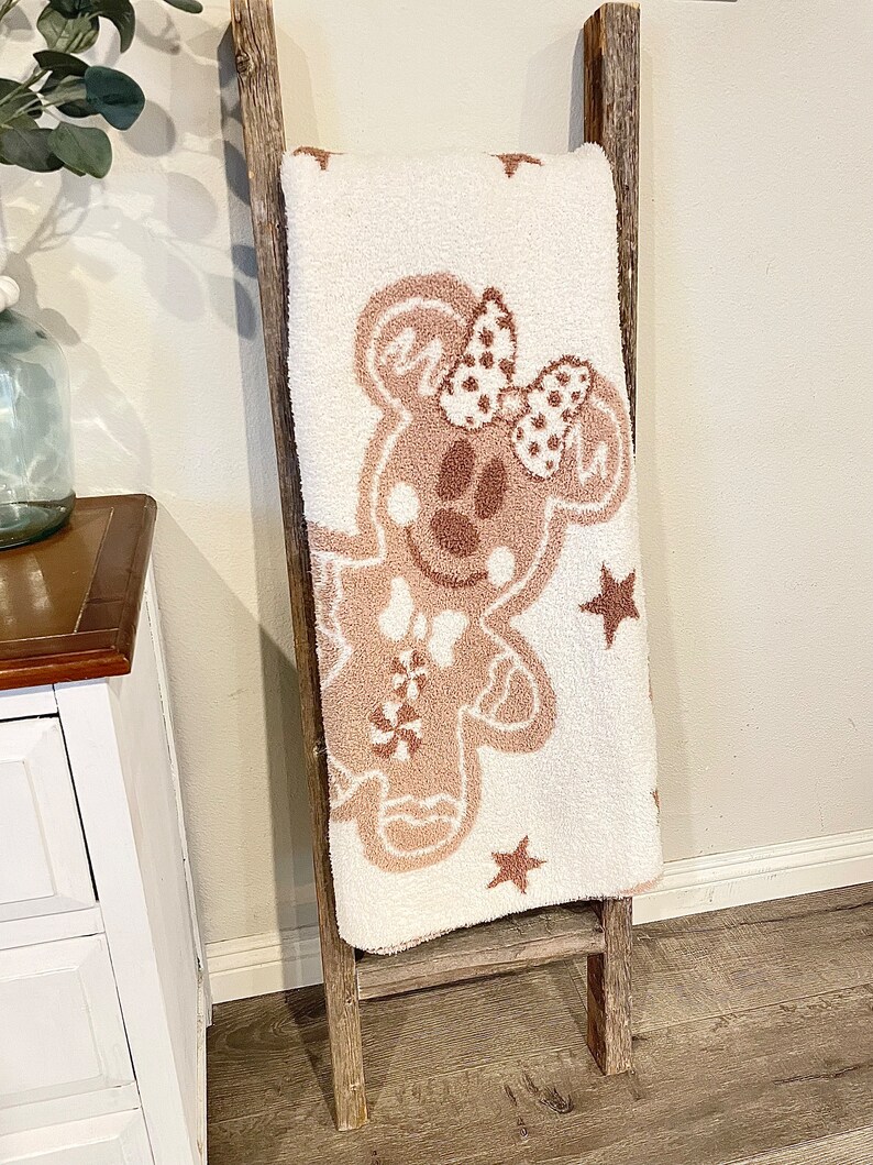 Disney Mouse Throw Blanket Soft Cozy Throw Blanket Neutral Winter