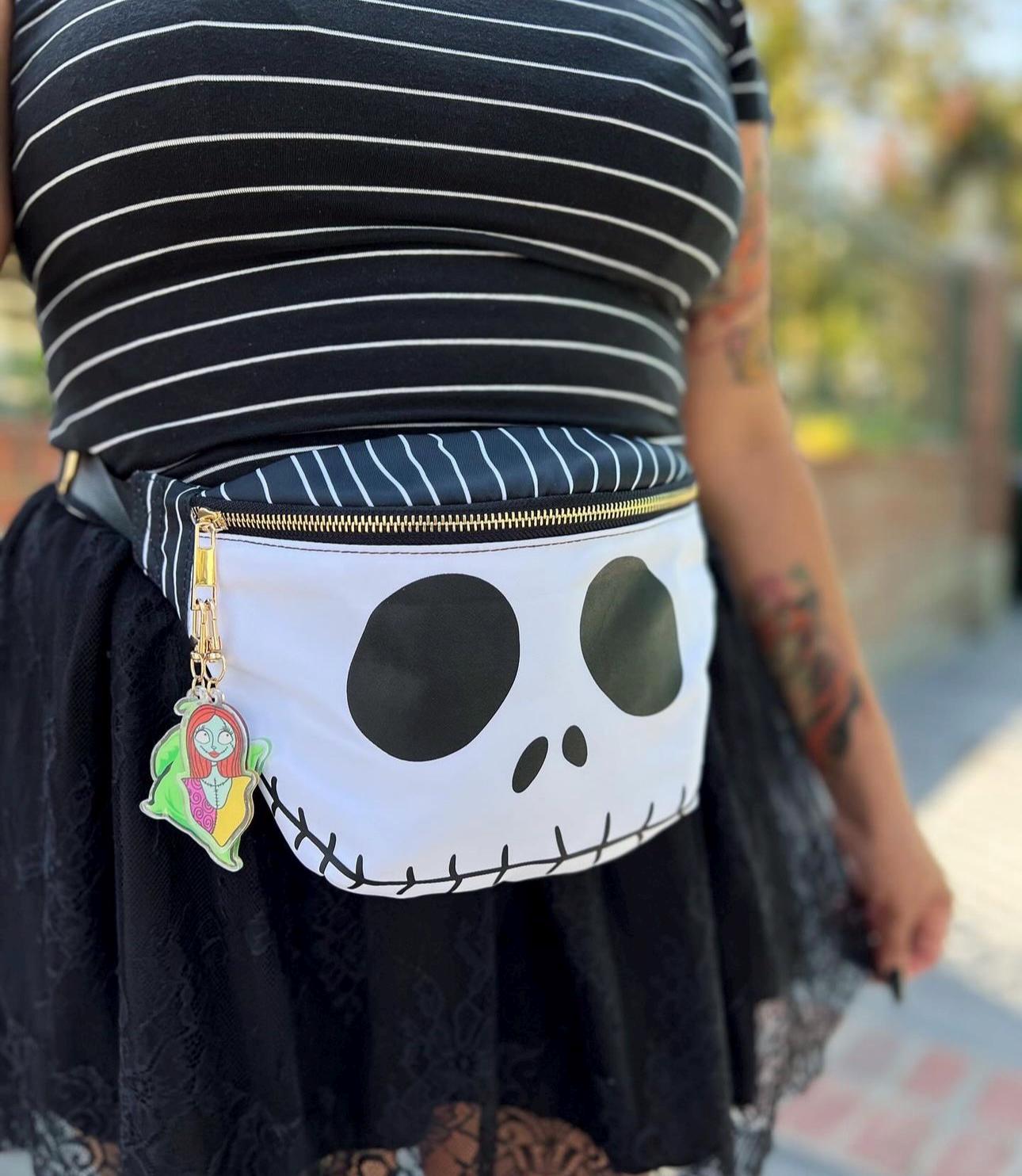 Jack Skellington Fanny Pack Nightmare Before Christmas Large Fanny Pack NBC Crossbody Bag Belt Bag Halloweentime at the Parks Etsy