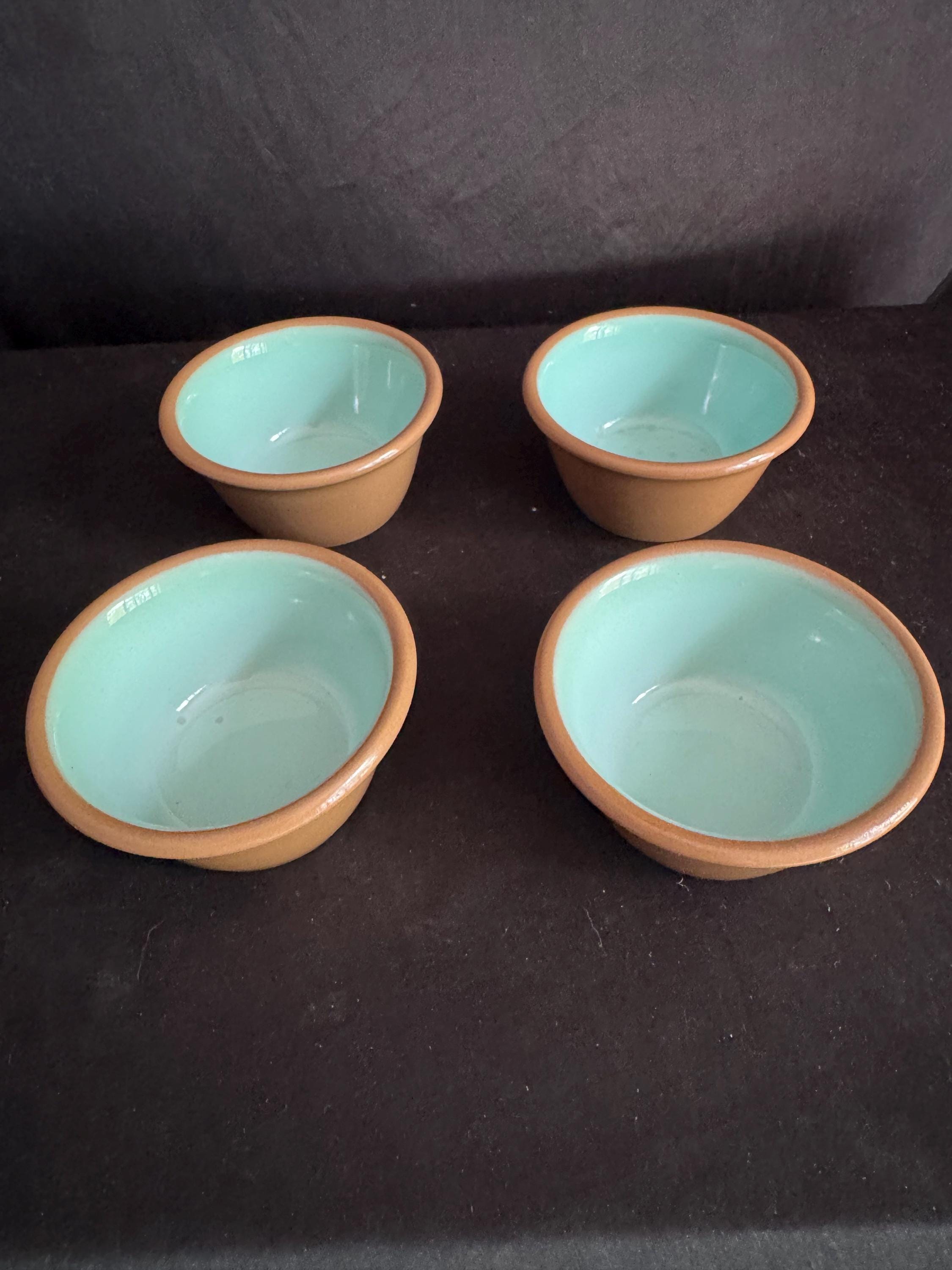 Midwinter Cookware Ramekins Stoneware Ramekin Set 4 , Bakeware , Cookware , Crème Brûlée - Etsy