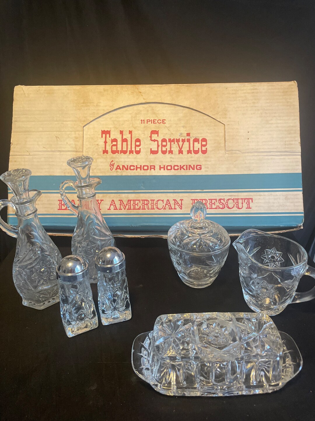 NIB Vtg Dining 11 Pc Serving Set Dining Table Serving Set Etsy