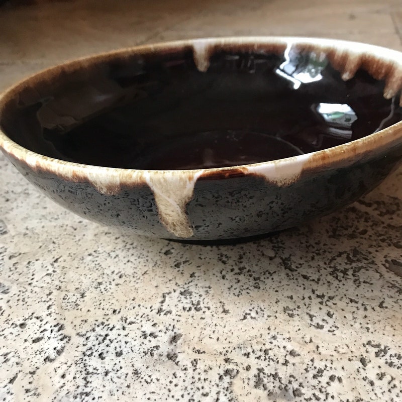 Grey Drip Glaze Bowl main image 1