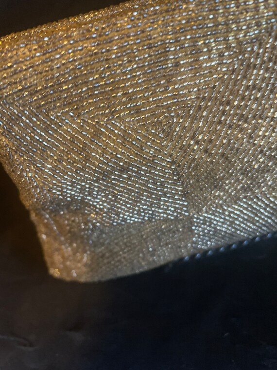 Gold beaded clutch ,bag , evening ,formal - image 2