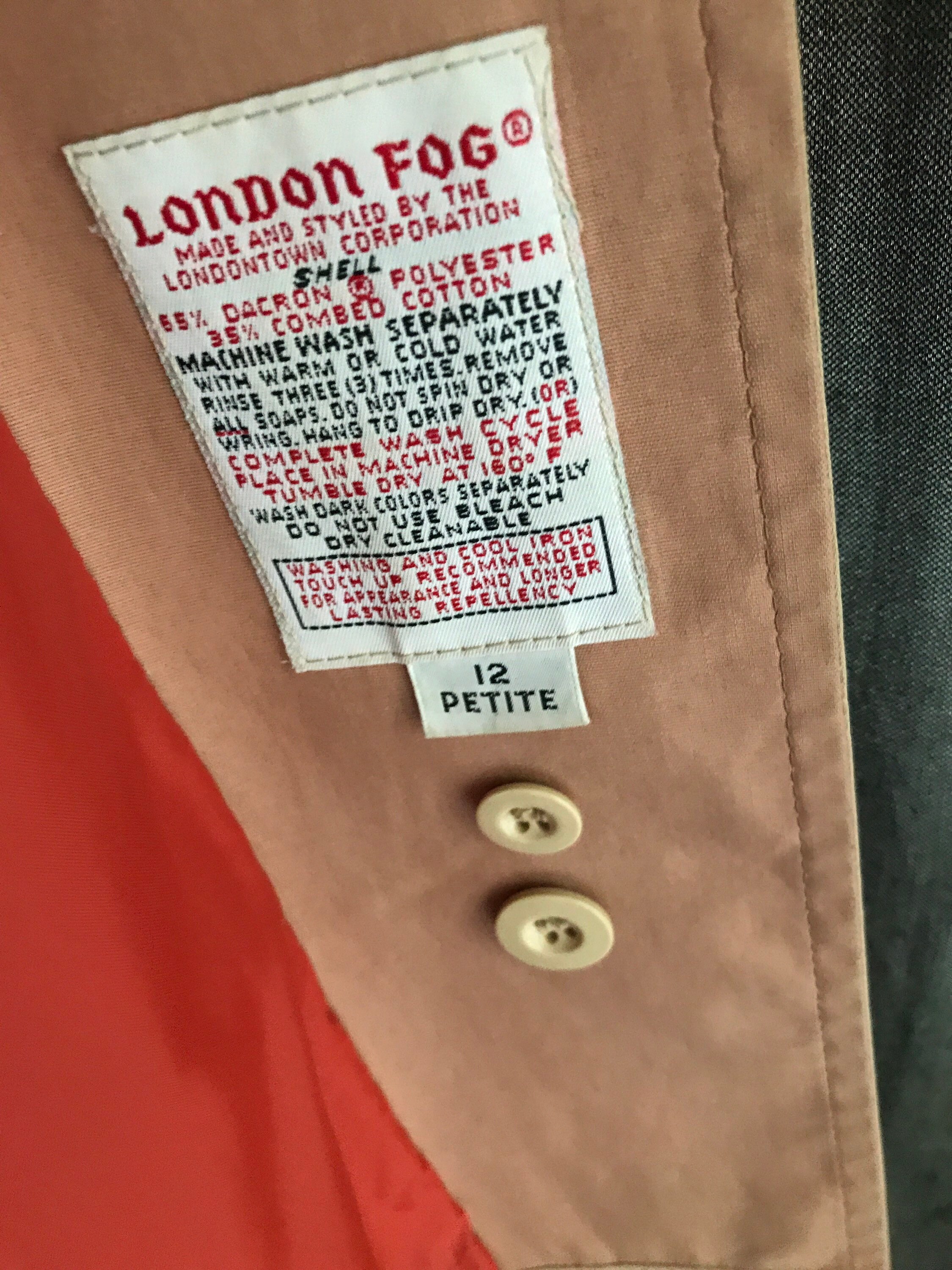 Ladies london deals fog raincoats