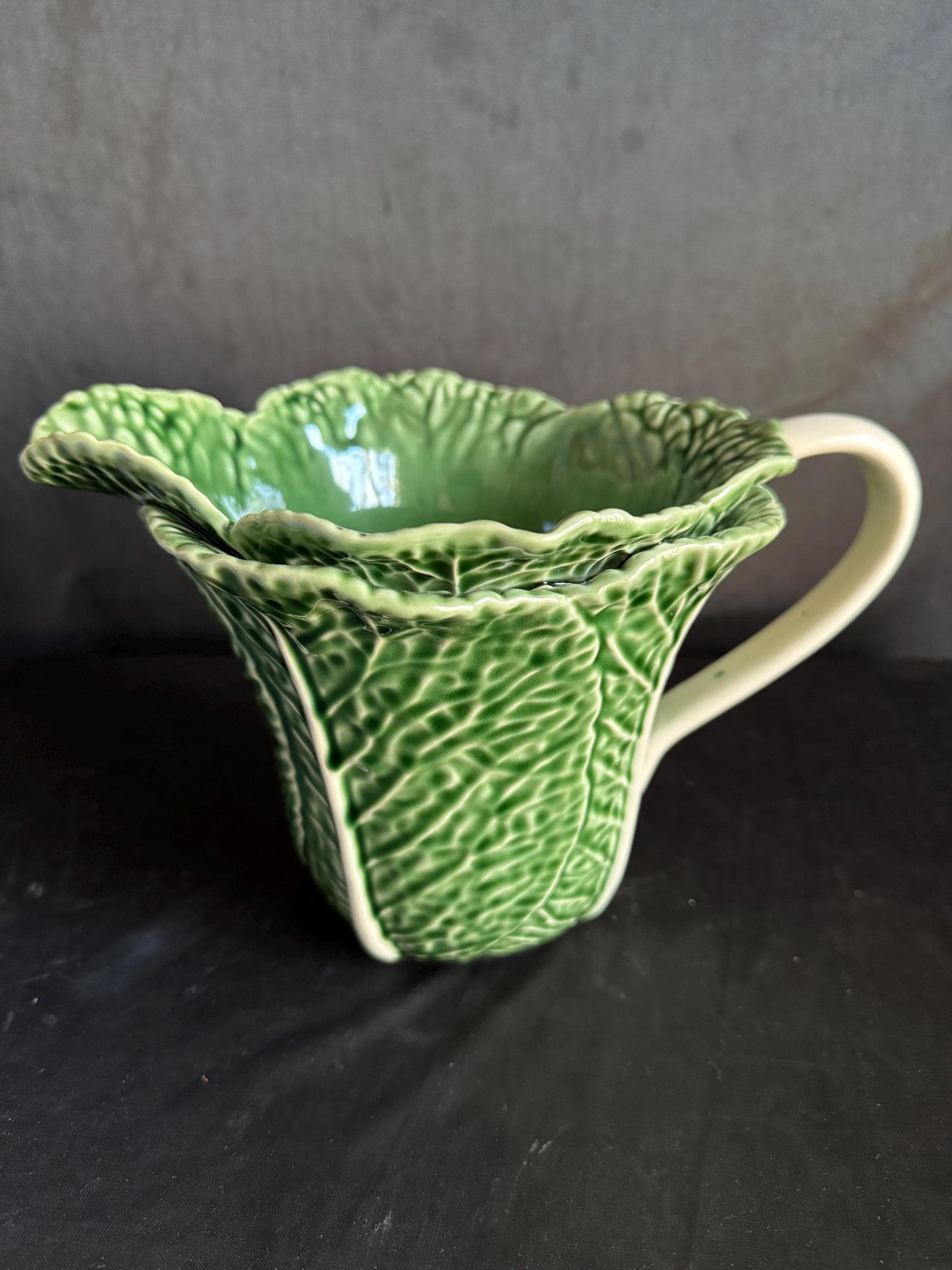 Cabbage Ware Tableware Bordello Pinheiro Green Cabbage Pitcher