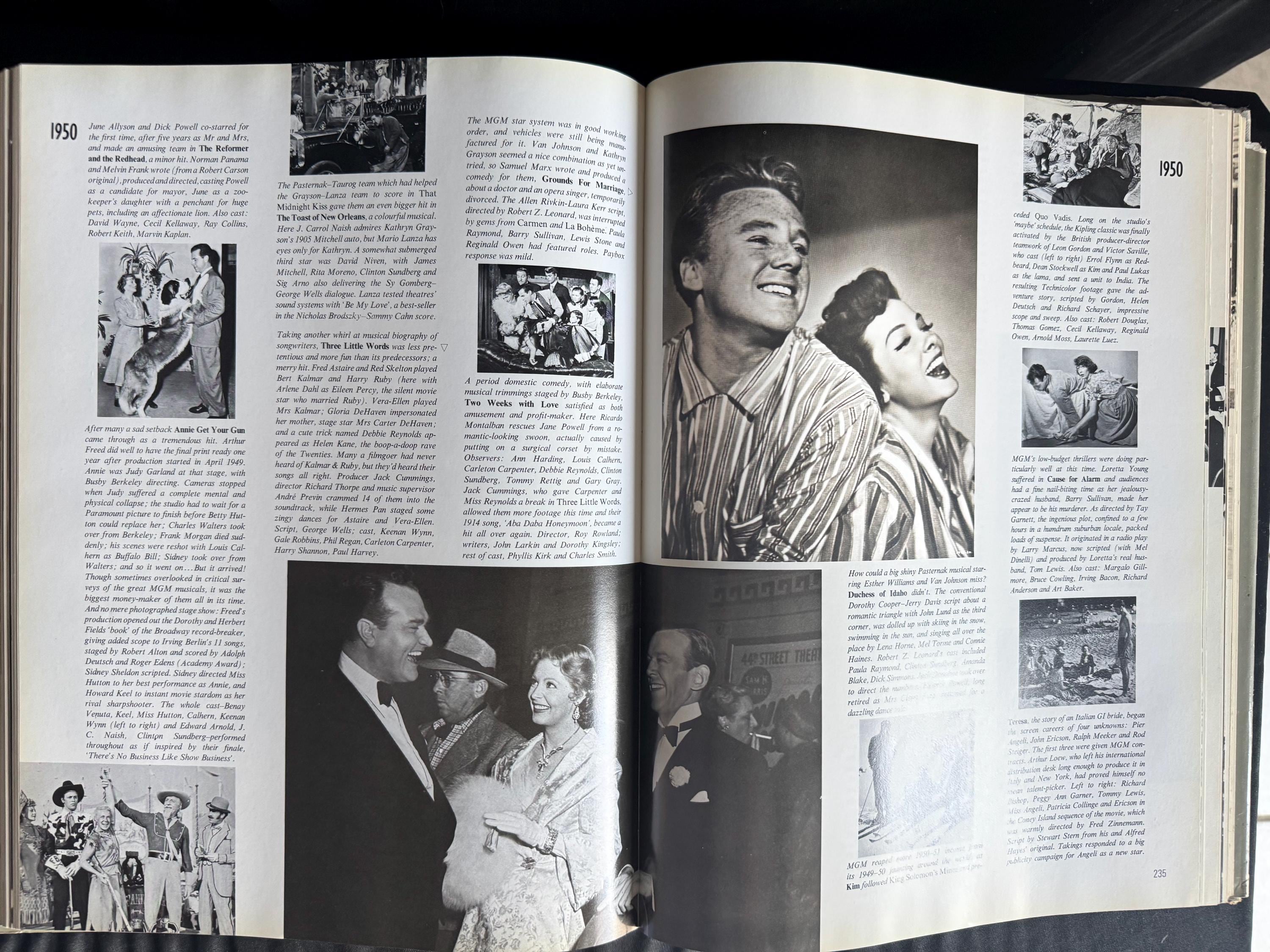 The MGM Story Book by John Douglas Eames: Old Hollywood History - Etsy