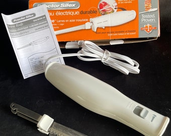 Proctor Silex 74311 Easy Slice Electric Knife - White