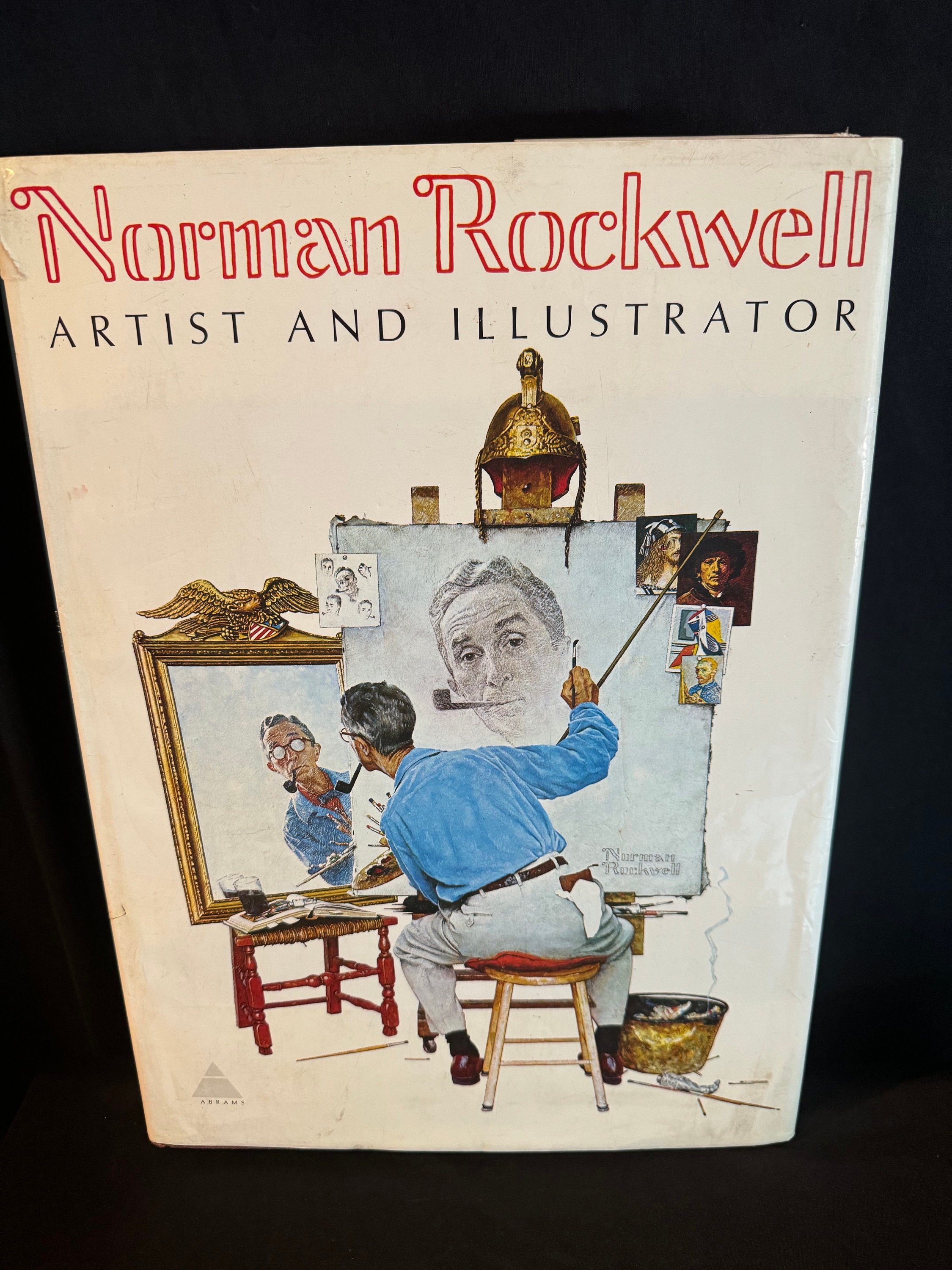 Norman Rockwell Book , Artist & Illuatrator Hard Cover , Very