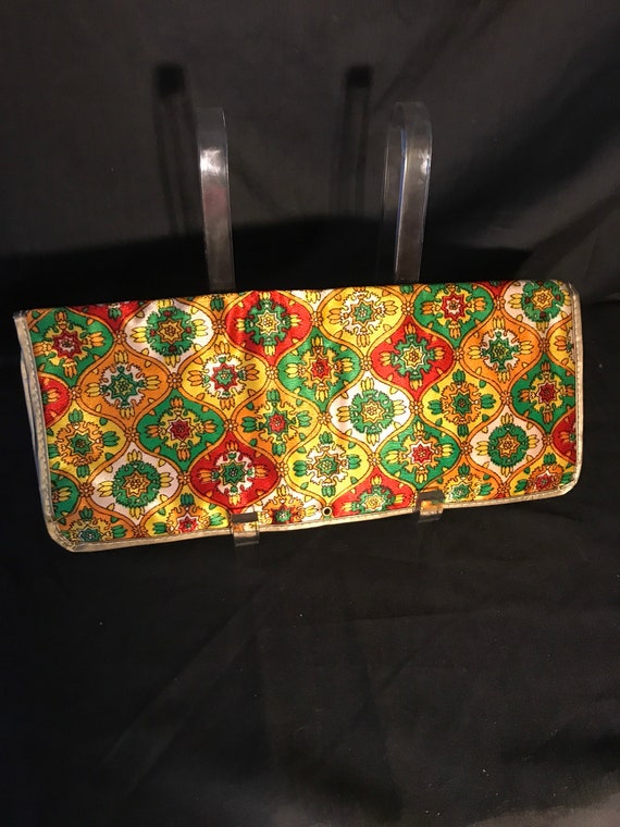 Vtg  travel accessories bag case , jewelry  bohemi