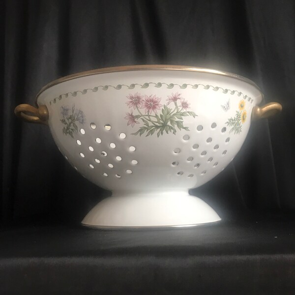 Enamel Colander Etsy