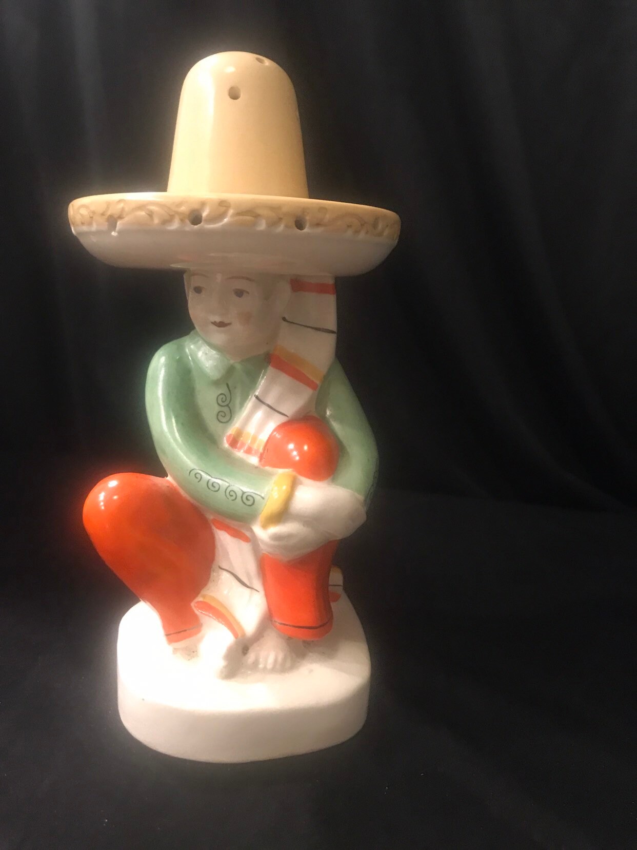 Vintage Hat Pin Holder ,poncho Villa ,dresser Vanity Accessories