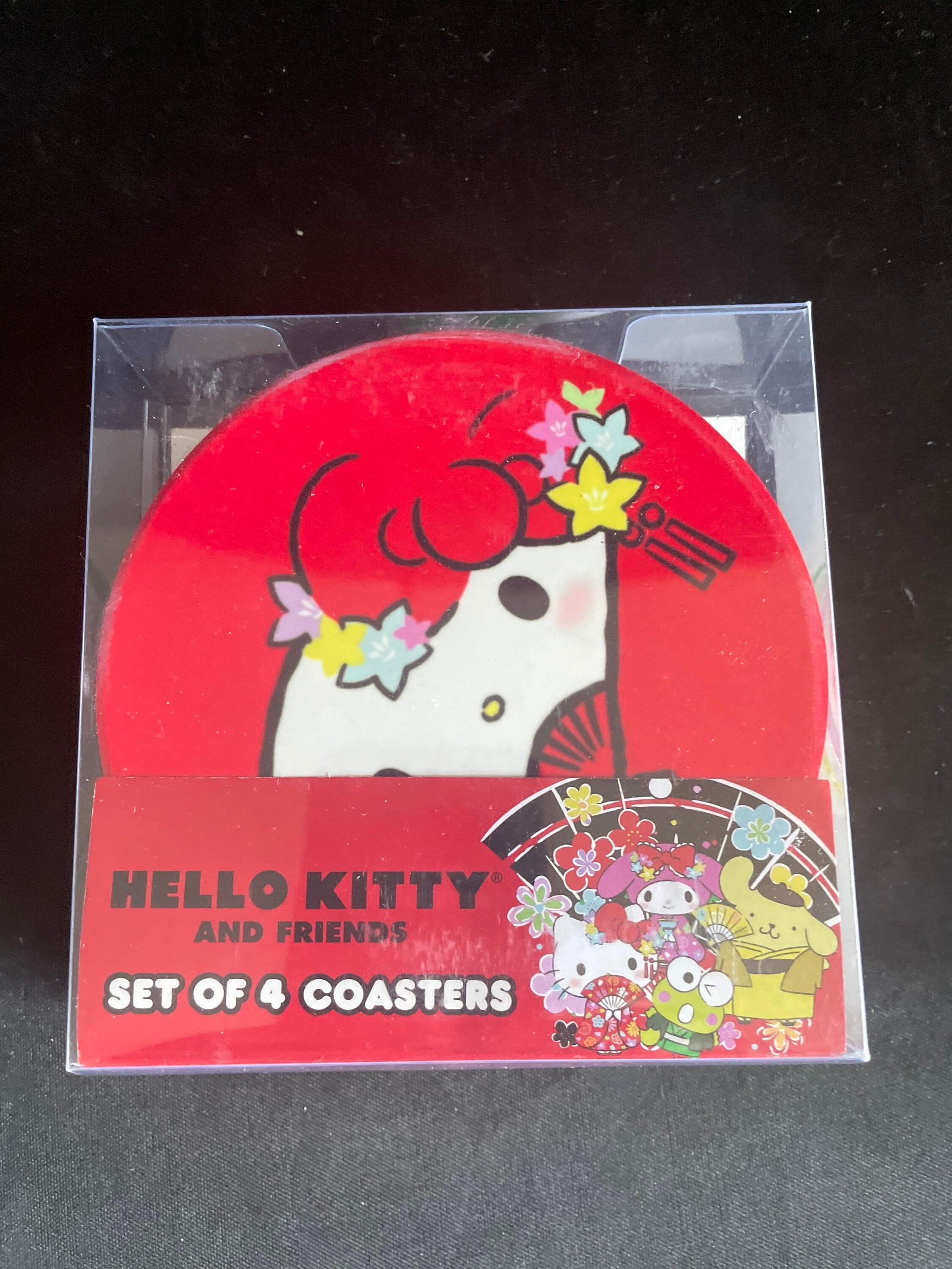 Hello Kitty and Friends Character Set of 4 Coasters