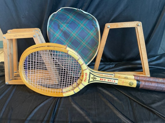 Vintage Corsair Racket Set With Frame Protector Net - Etsy