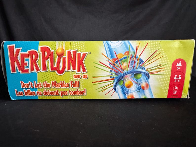 Vintage Kerplunk Game: Mattel Family Strategy Game, French Edition - Etsy