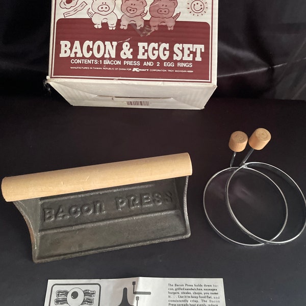 Bacon Press Etsy