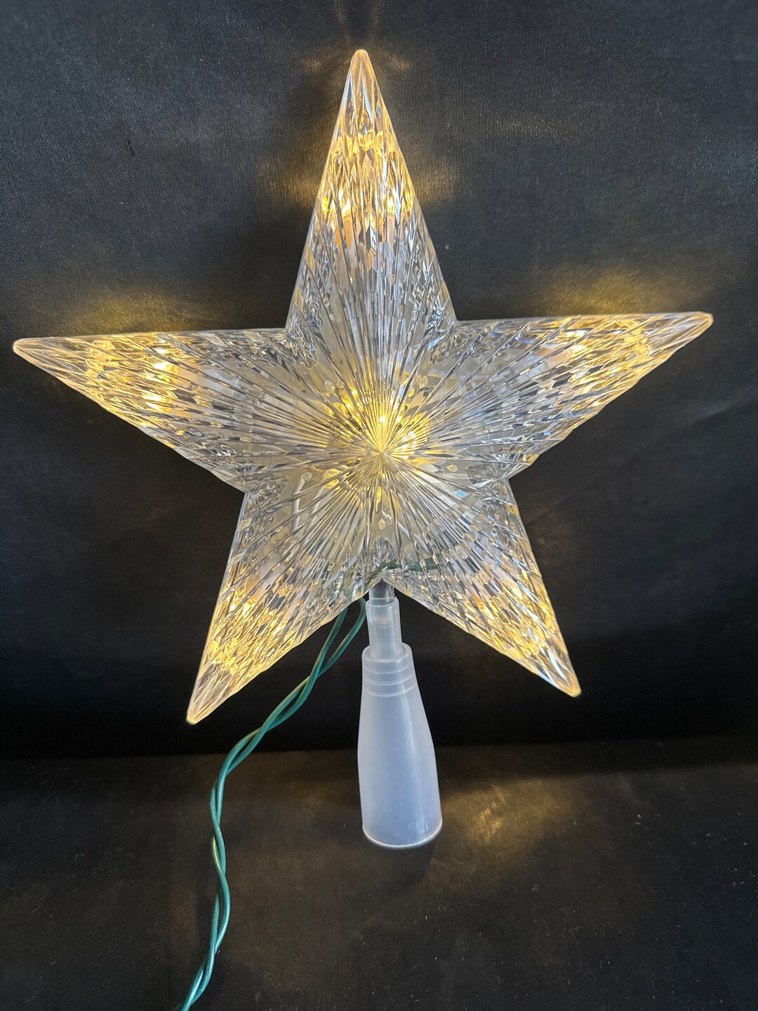 35cm Star Tree Top w/Light