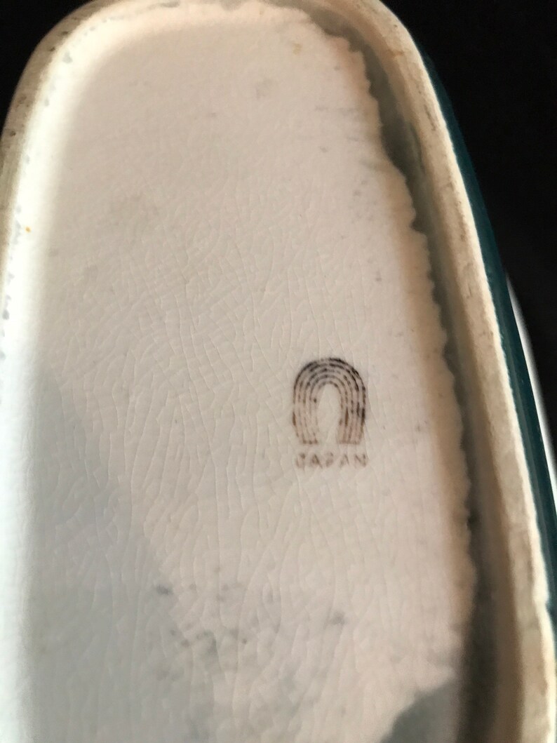 Vintage planter, salt glazed pottery, rectangular, indoor or outdoor flower scape image 3