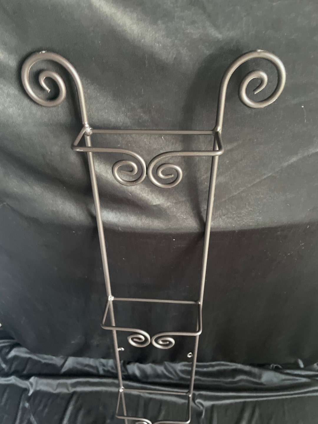 Vertical Plate Holder , Metal Scrolled , Flush Wall Mount Etsy