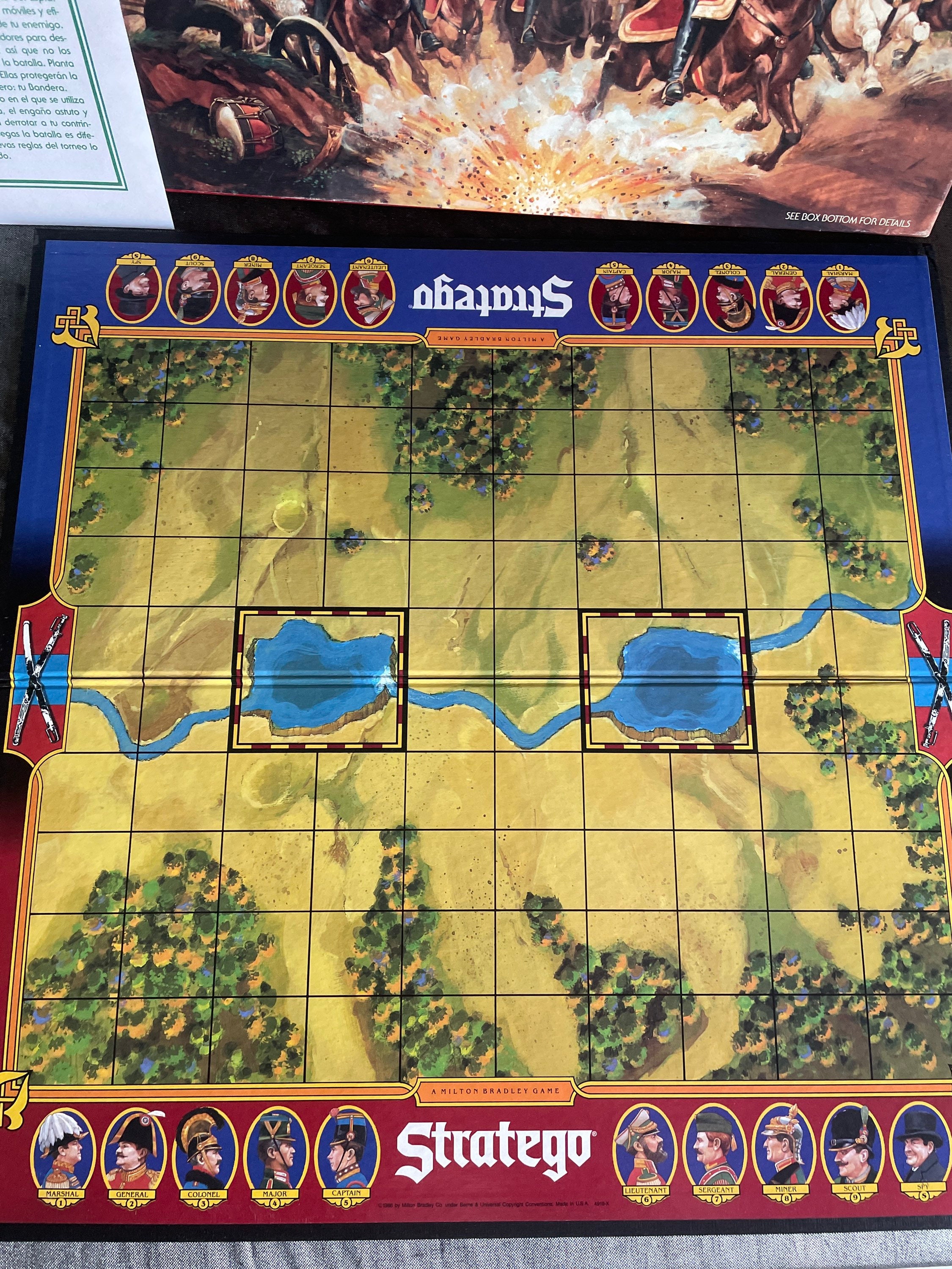 Vtg Stratego , jeu de société 1986 , Milton Bradley 4916 xs jeu militaire ,  jeu de combat soldat 2 joueurs à partir de 10 ans -  Canada