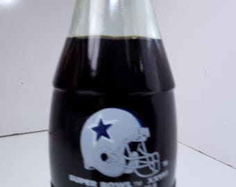 Dallas Cowboys Coca-cola 8 Oz Bottles Super Bowl XXVII XXVIII NFL Dallas Cowboys Coca-cola 8 Oz Bottles Super Bowl XXVII XXVIII NFL
