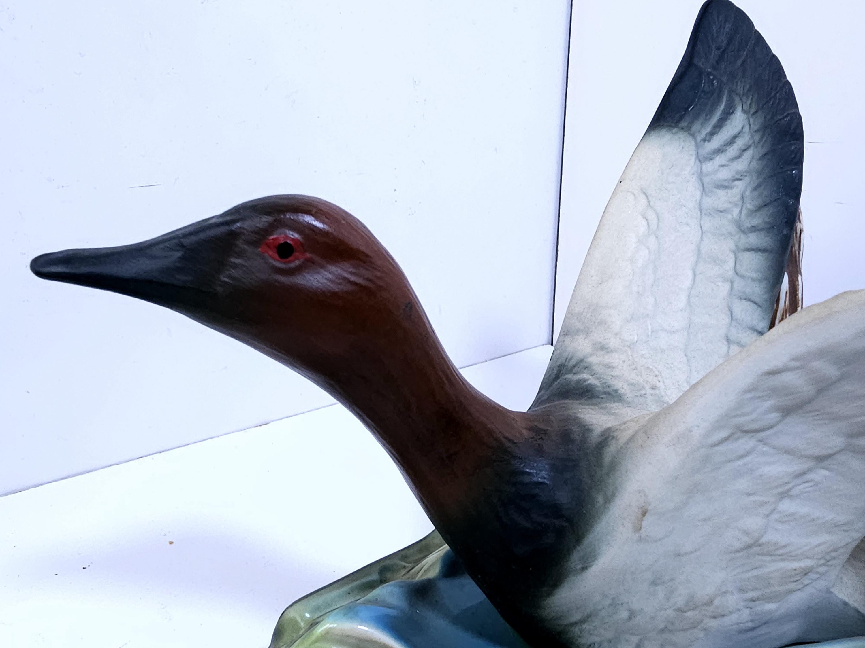 Vintage Jim Beam Ducks Unlimited Decanter 1979 – Canvasback Drake