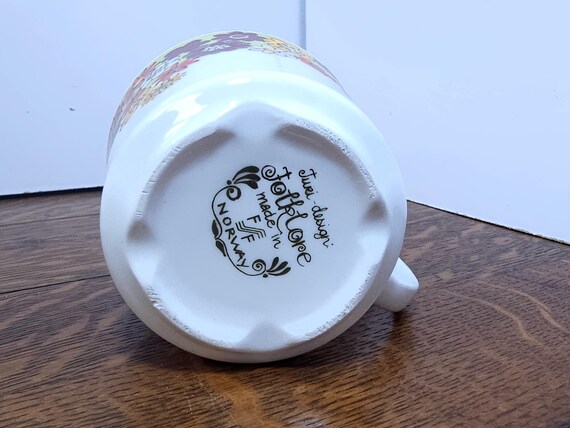 【Figgjo】フィッギオ Folkloreフォルクローレ　プレート2枚 Figgjo Flint Folklore Snack Set Sandwich/Breakfast Tray NORWAY
