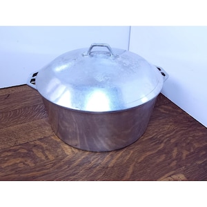 Vintage Super Maid Aluminum Stock Pot #257