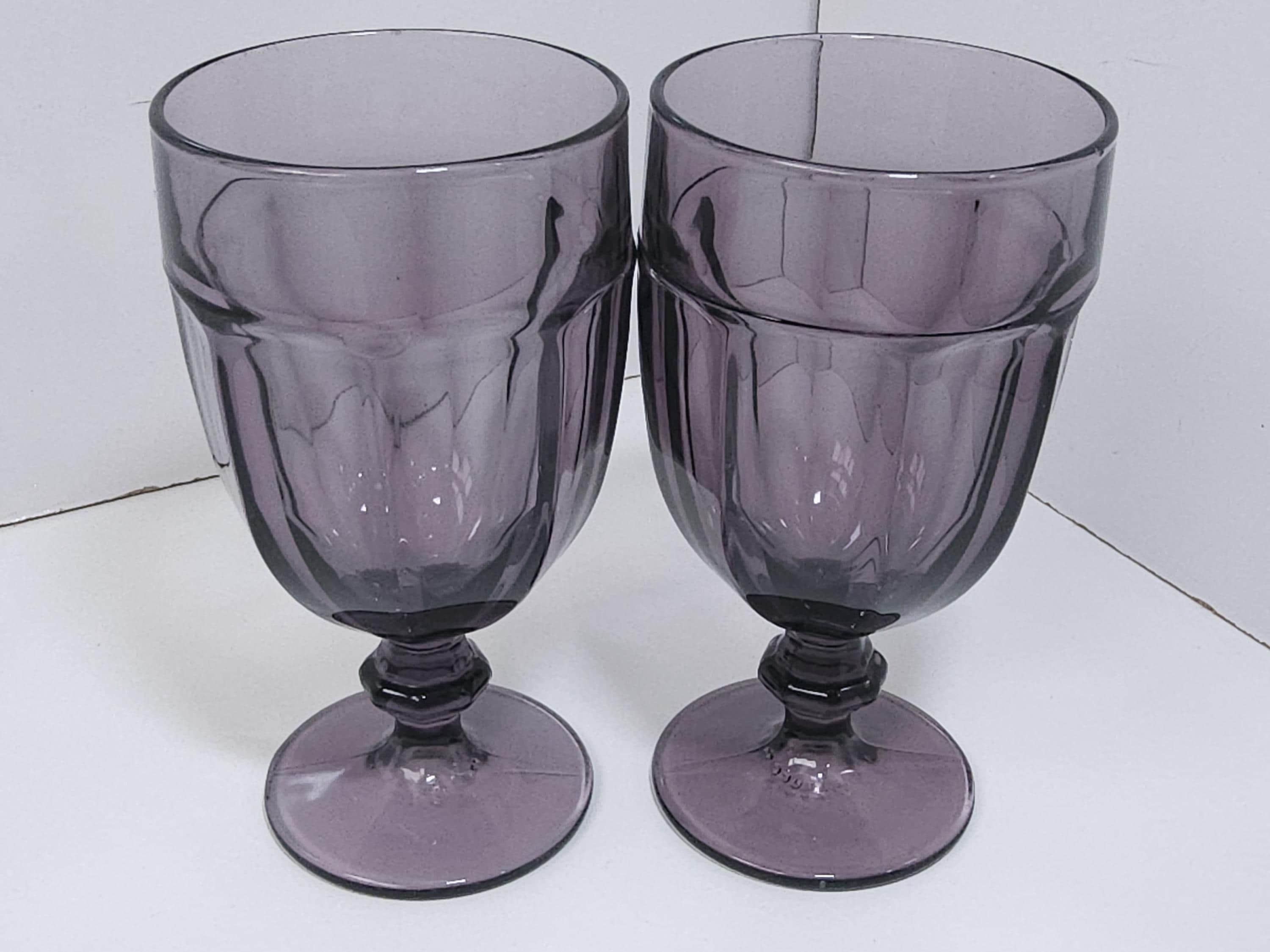 Libbey Duratuff Purple - Etsy